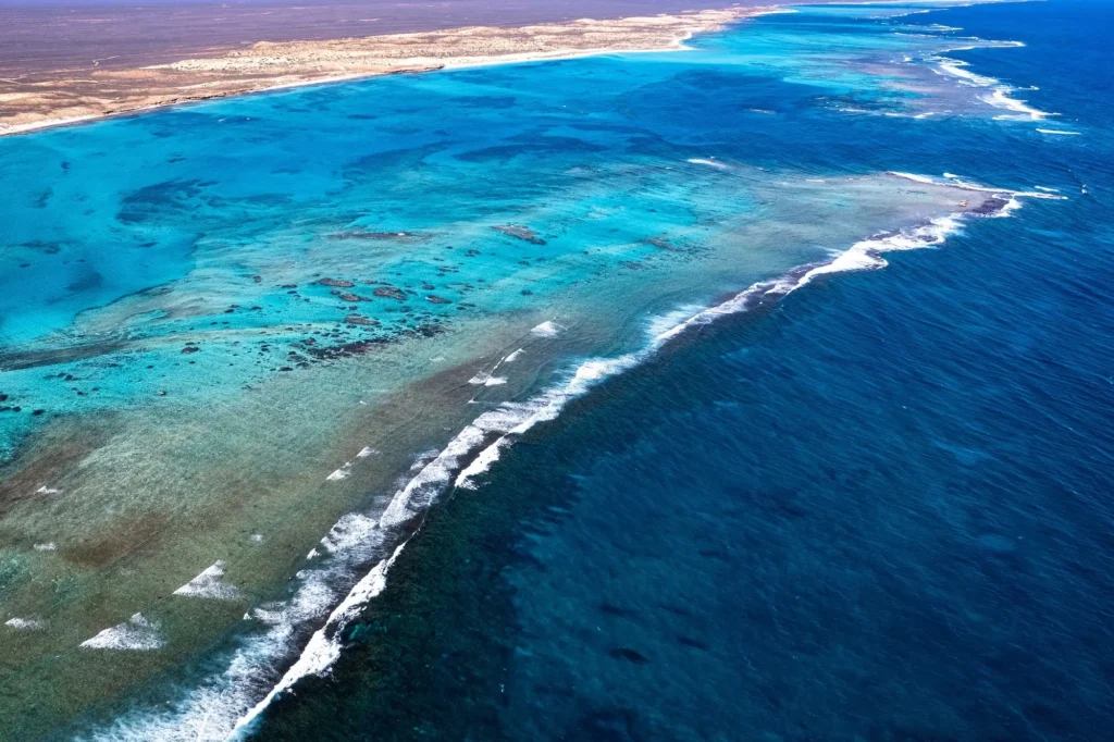 Ningaloo Reef Aerial Shot