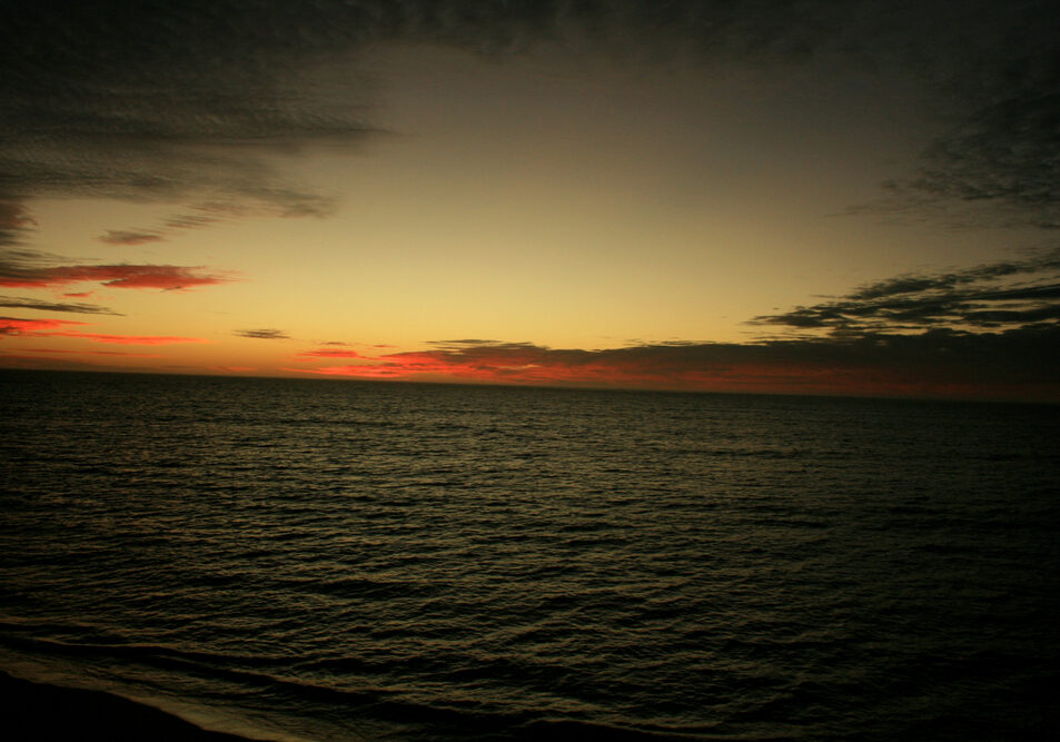 Beautiful,Sunset,At,Bruboodjoo,Camp,Site,,9,Mile,Camp,,Coral