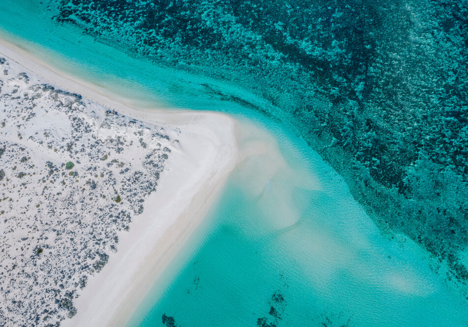 Turquoise,Bay,Ningaloo,Reef,Drone
