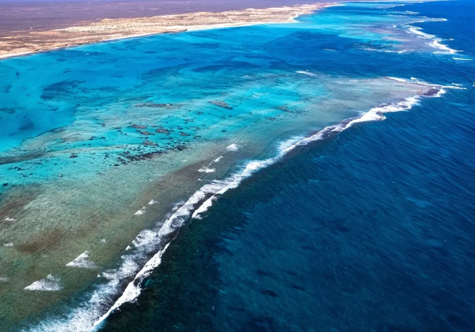 Ningaloo Reef Aerial Shot